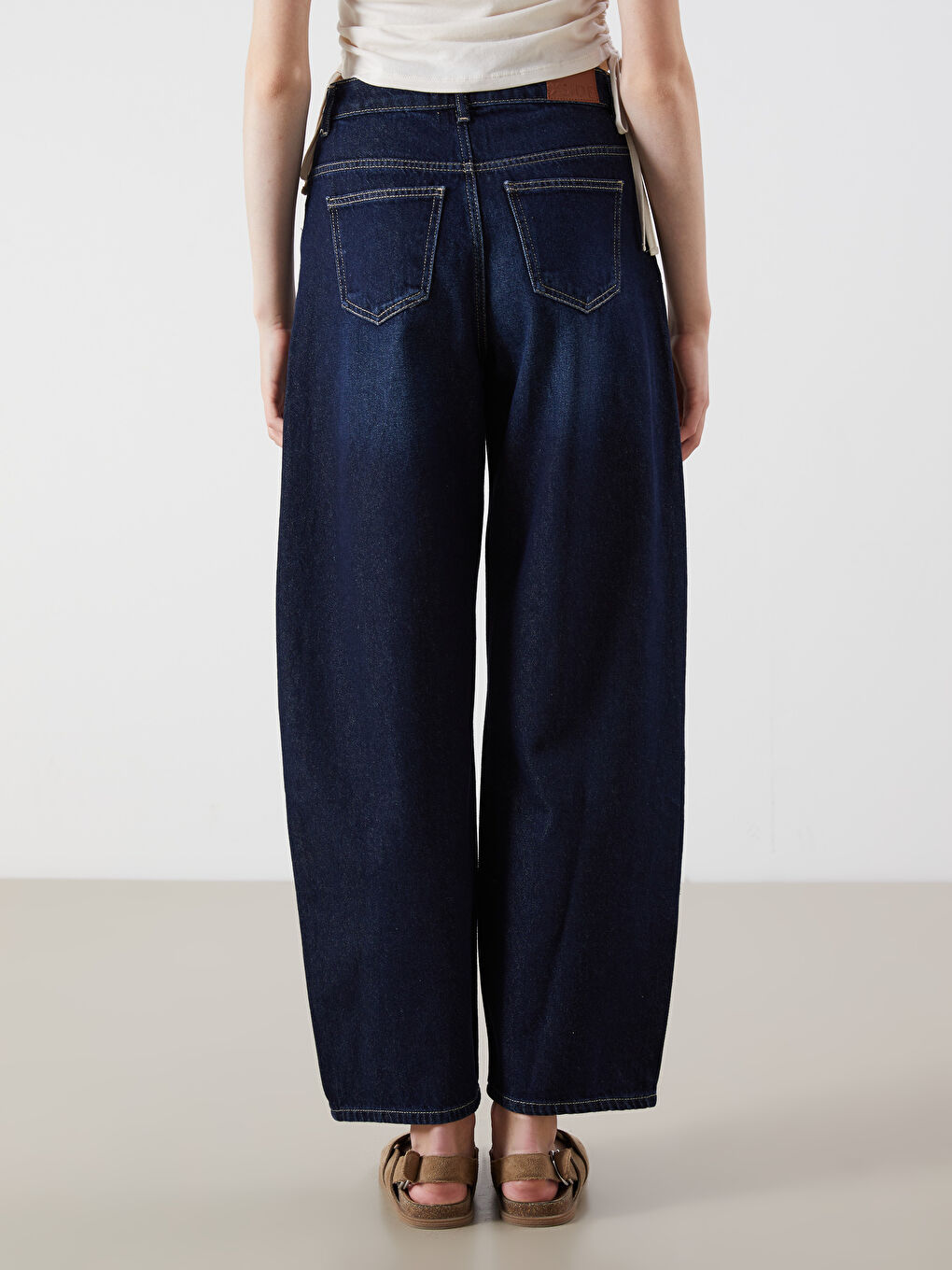 Mavi Baggy Fit Kadın Jean Pantolon-3