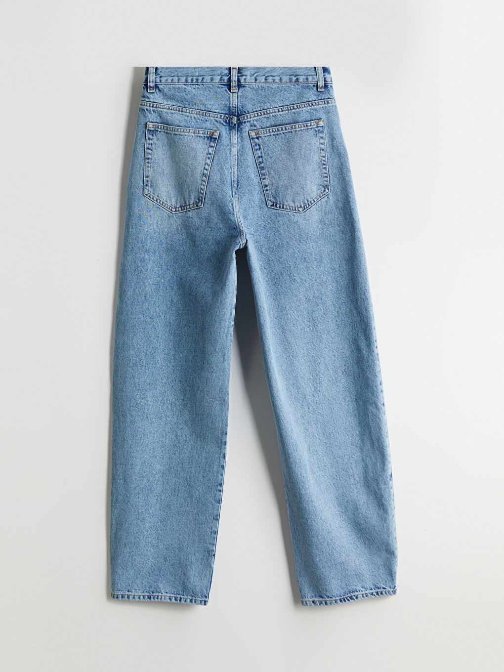 LCW Jeans Indigo Baggy Fit Kadın Jean Pantolon - 5