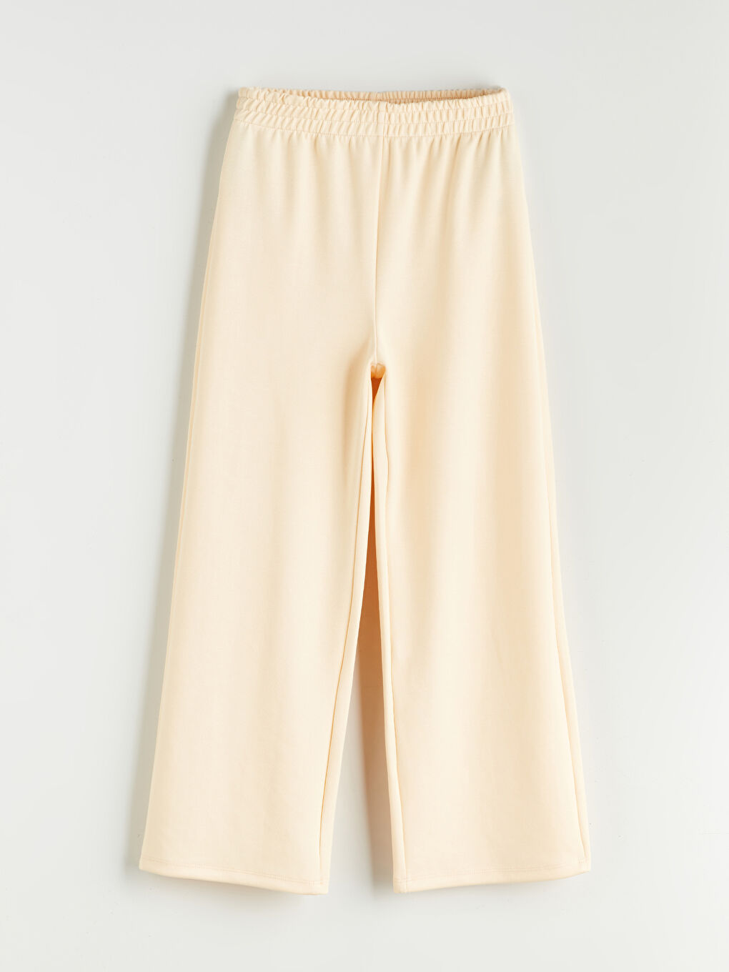 Turuncu Beli Lastikli Kız Çocuk Eşofman Altı