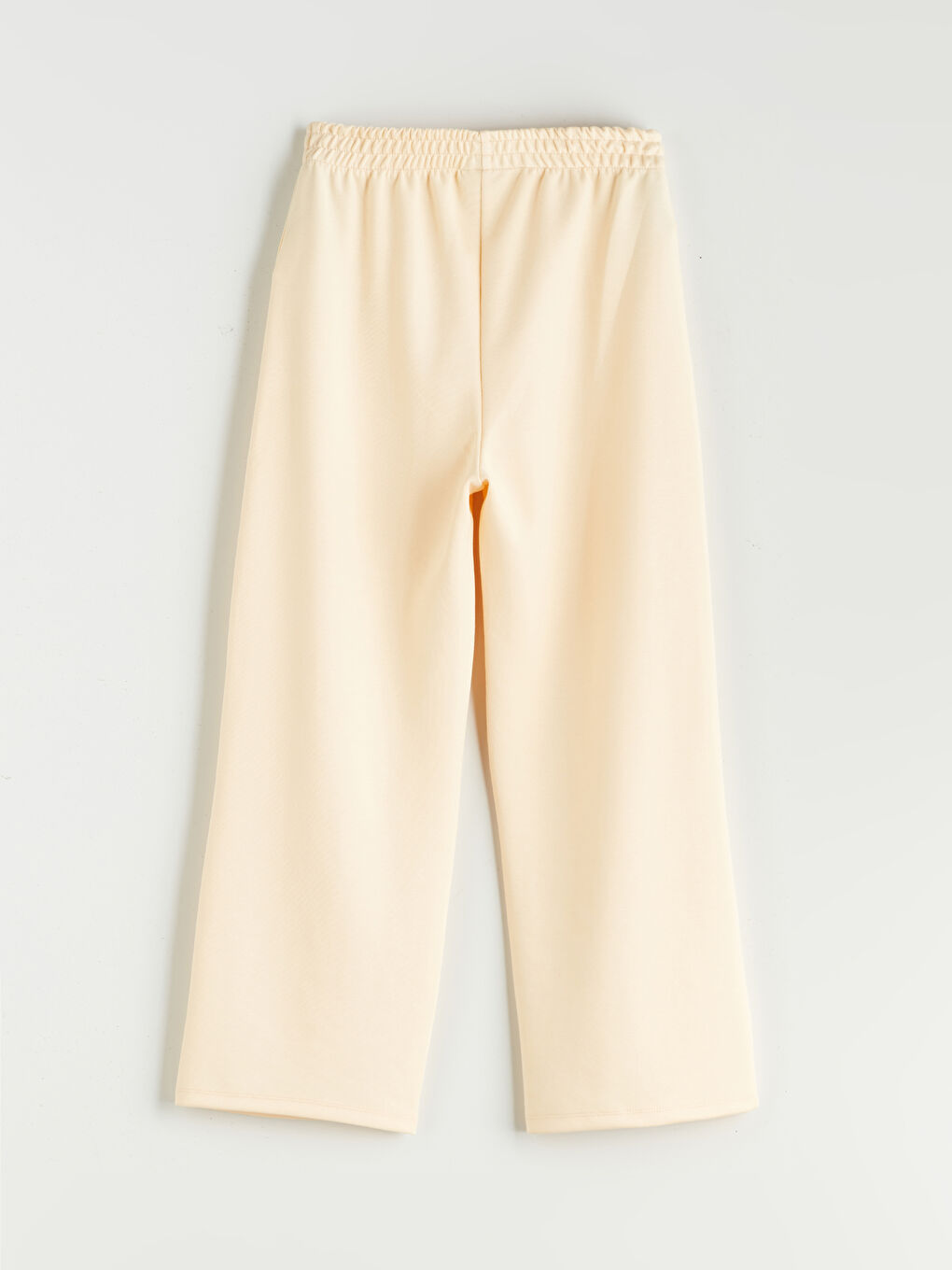 Turuncu Beli Lastikli Kız Çocuk Eşofman Altı-1