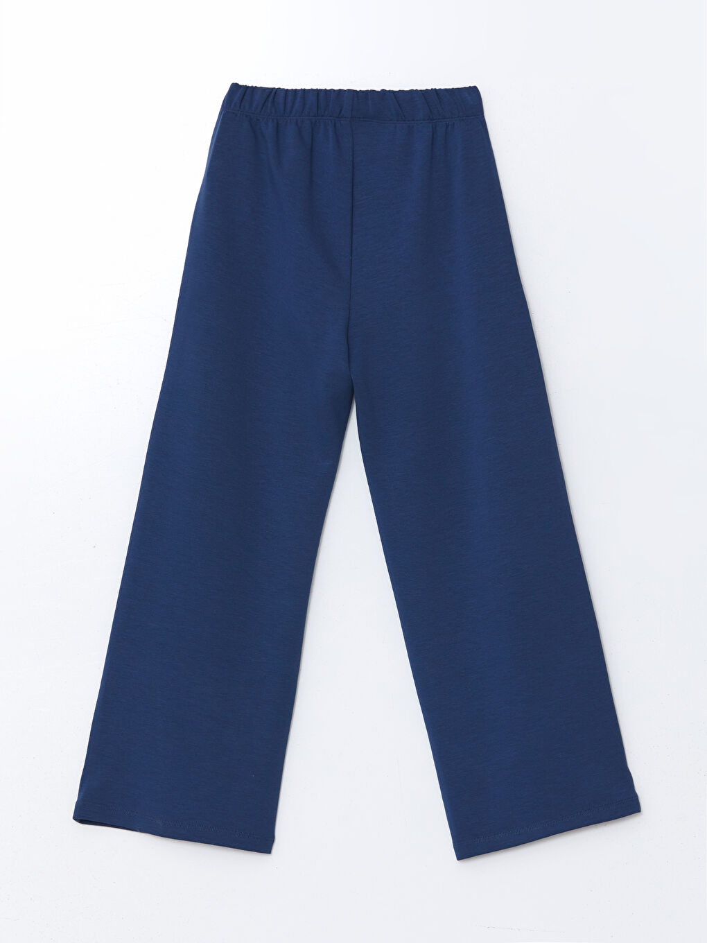 İndigo Beli Lastikli Kız Çocuk Eşofman Altı-1