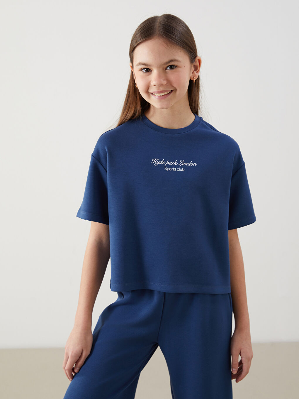 LCW Kids Girl INDIGO Set -S5O562Z4-HSD