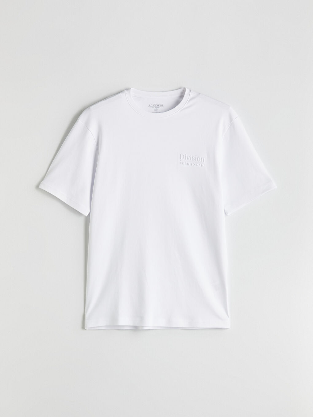 Crew Neck Printed Men's T-Shirt -S5O610Z8-Q6K