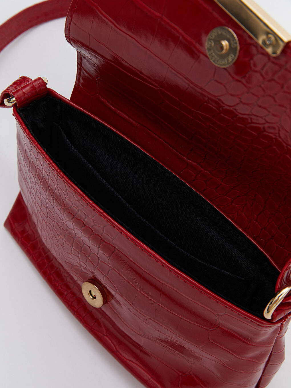 LCW ACCESSORIES Kirmizi Deri Görünümlü Kadın Omuz Çantası - 2
