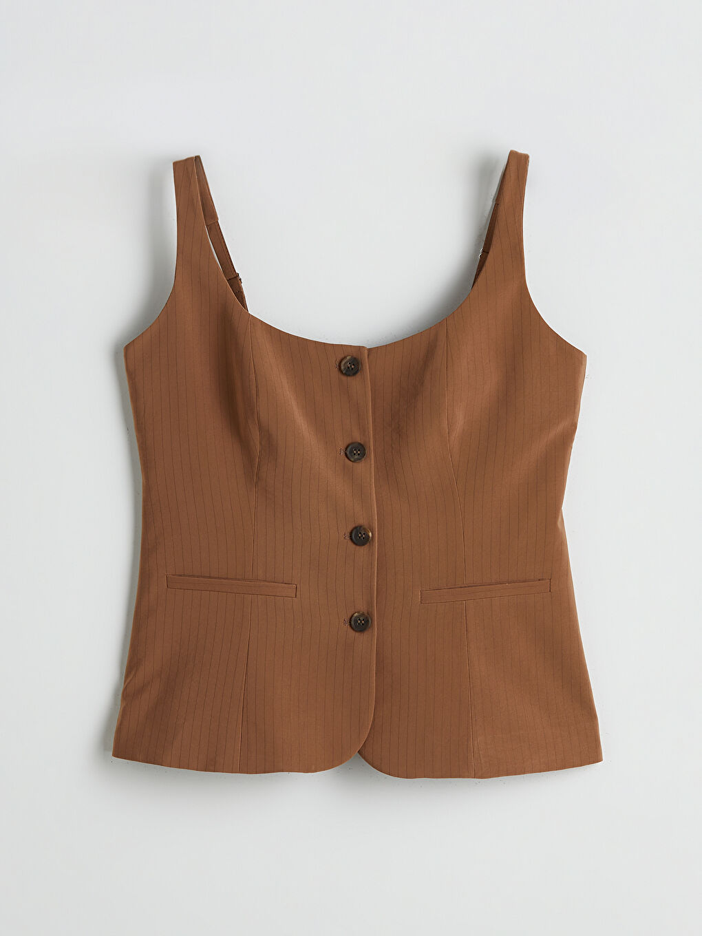 Woman BROWN Suit Waistcoat -S5O672Z8-LEW