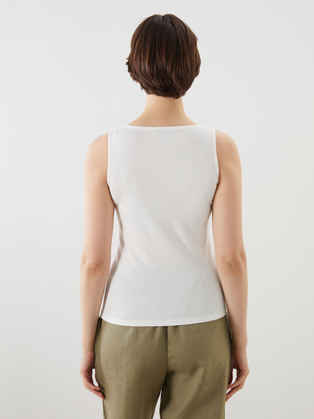 U Neck Women's Tank Top -S5O691Z8-R9J