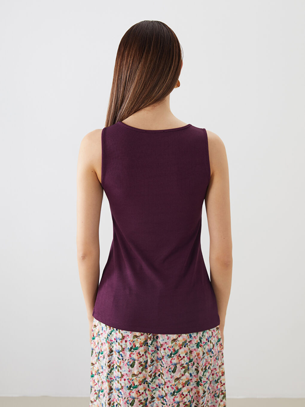 Mor U Yaka Dokulu Bluz-3