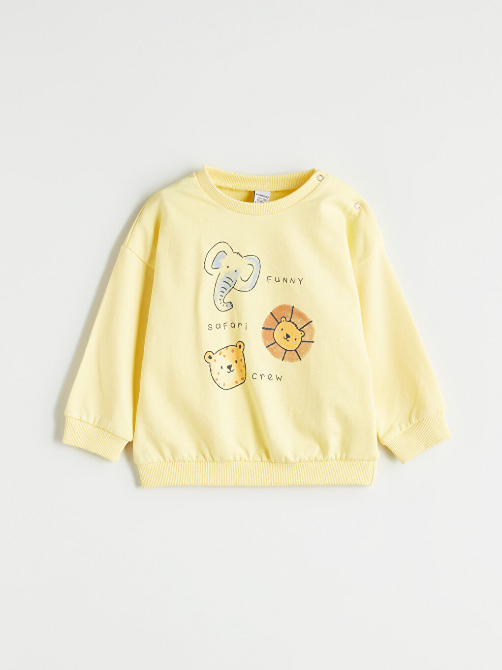Printed Baby Boy Sweatshirt And Sweatpants Set (2 Pieces)-1
