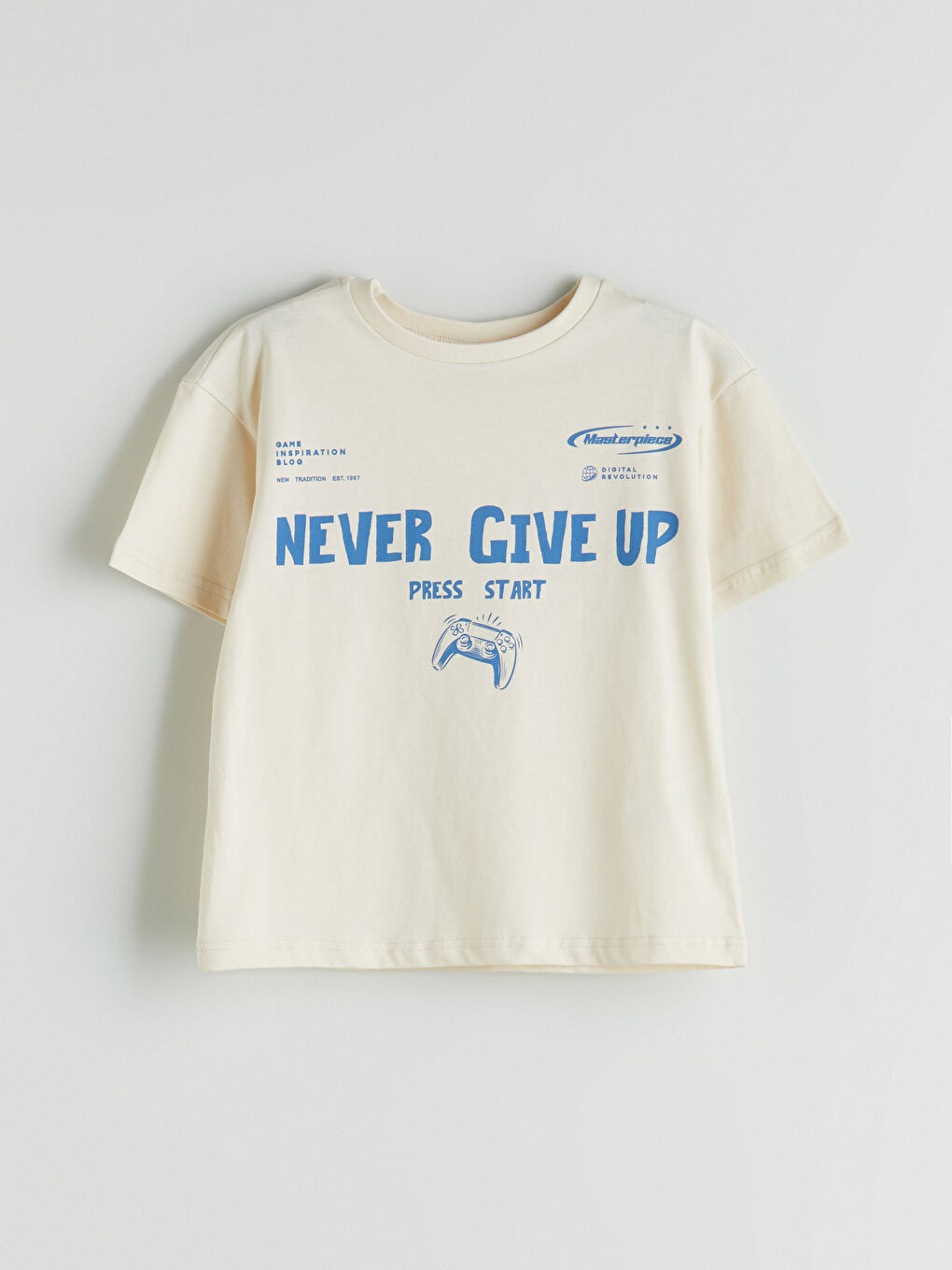 Crew Neck Boys' T-Shirt