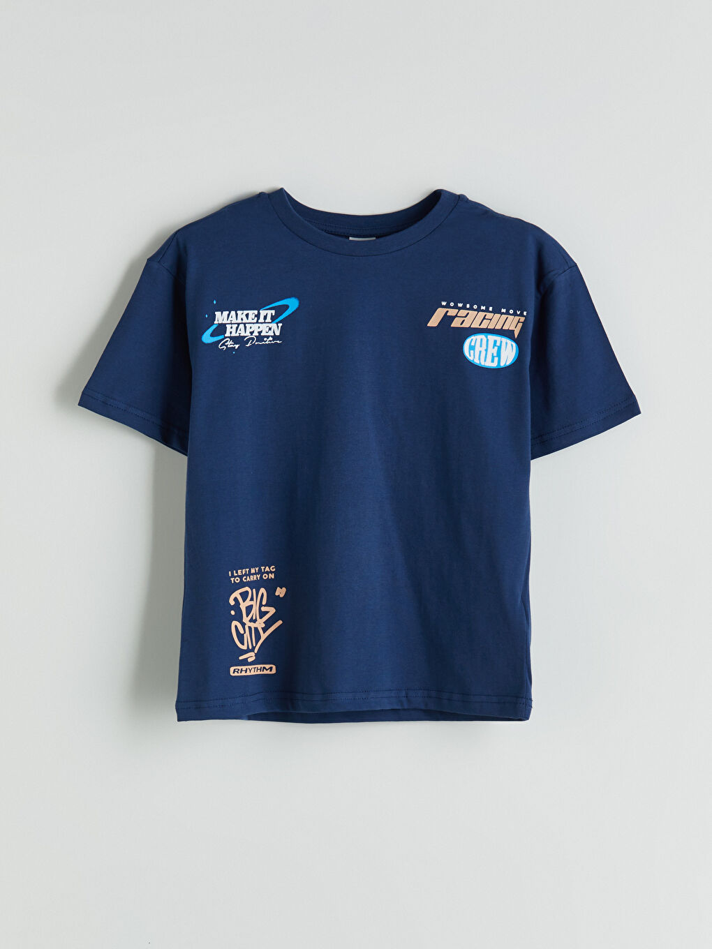 Crew Neck Boys' T-Shirt