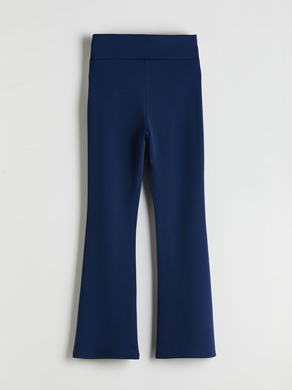 Elastic Waist Straight Flared Women's Leggings Trousers -S5O775Z8-R4J