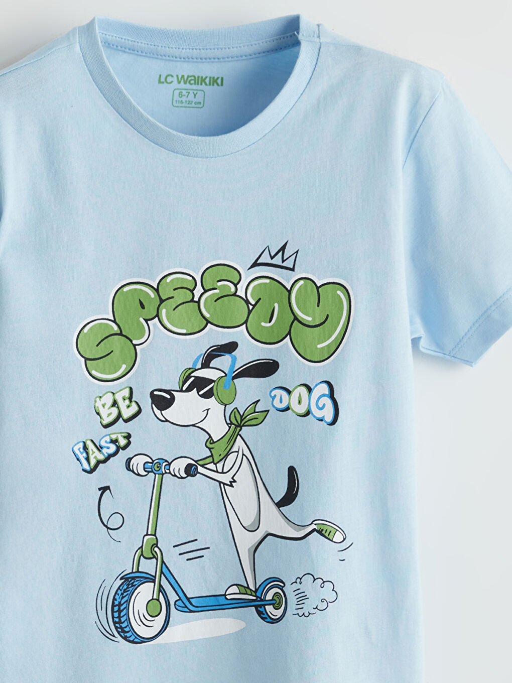 Crew Neck Boys' Shorts Pyjama Set -S5O777Z4-FMR