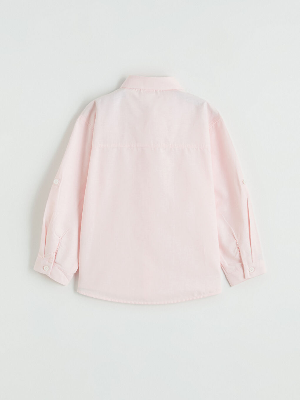 Pembe Basic Erkek Çocuk Gömlek-4