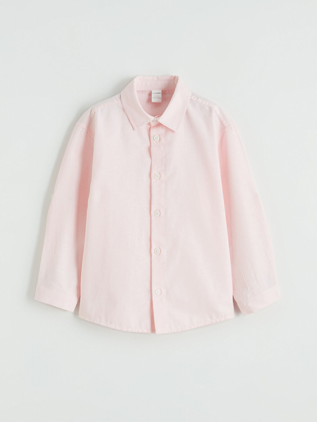 Pembe Basic Erkek Çocuk Gömlek-1