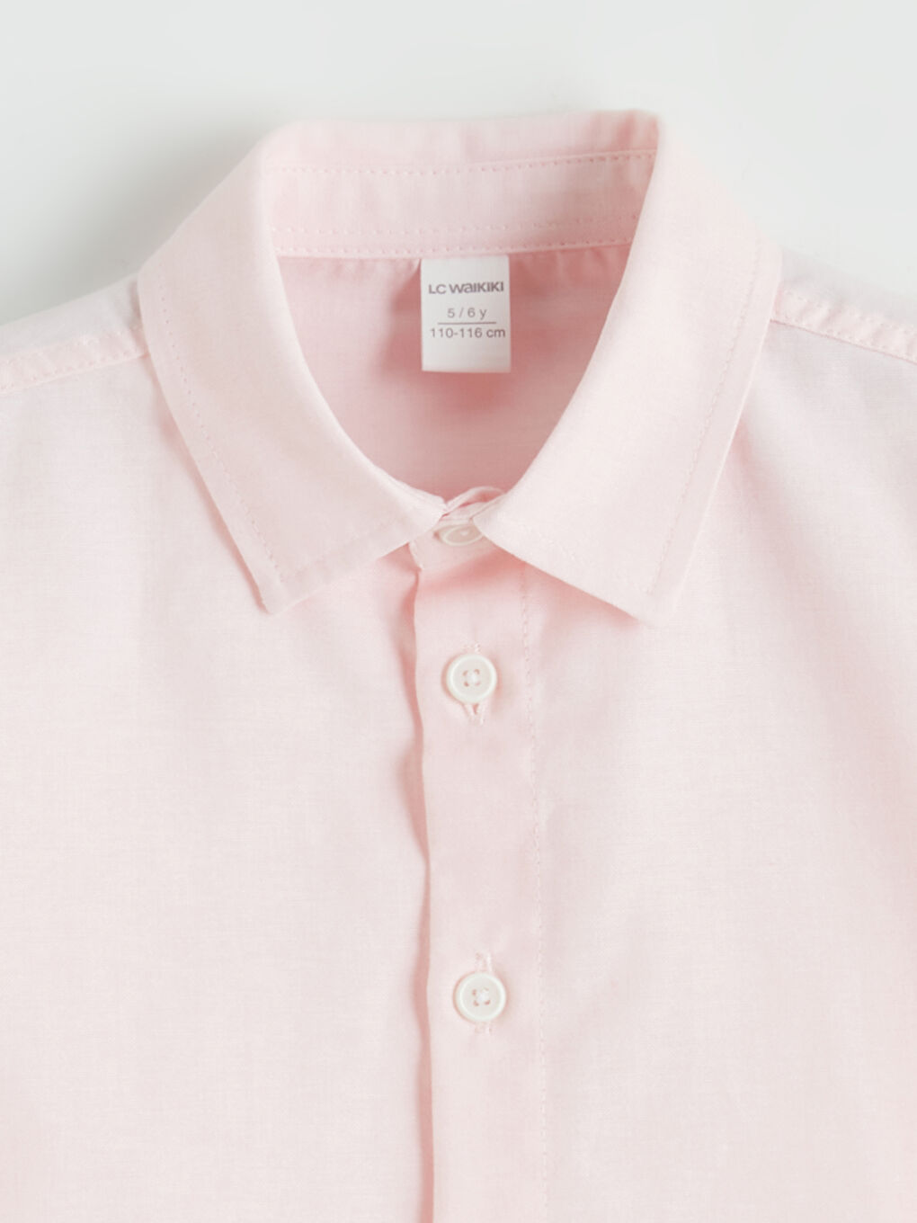Pembe Basic Erkek Çocuk Gömlek-2