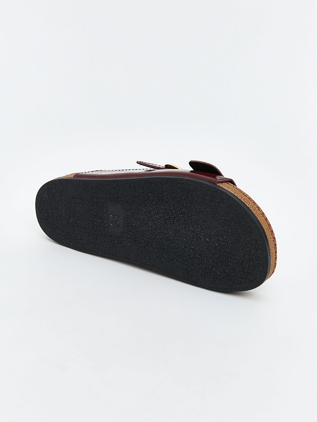 Leather Look Women Slippers -S5O799Z8-JAV