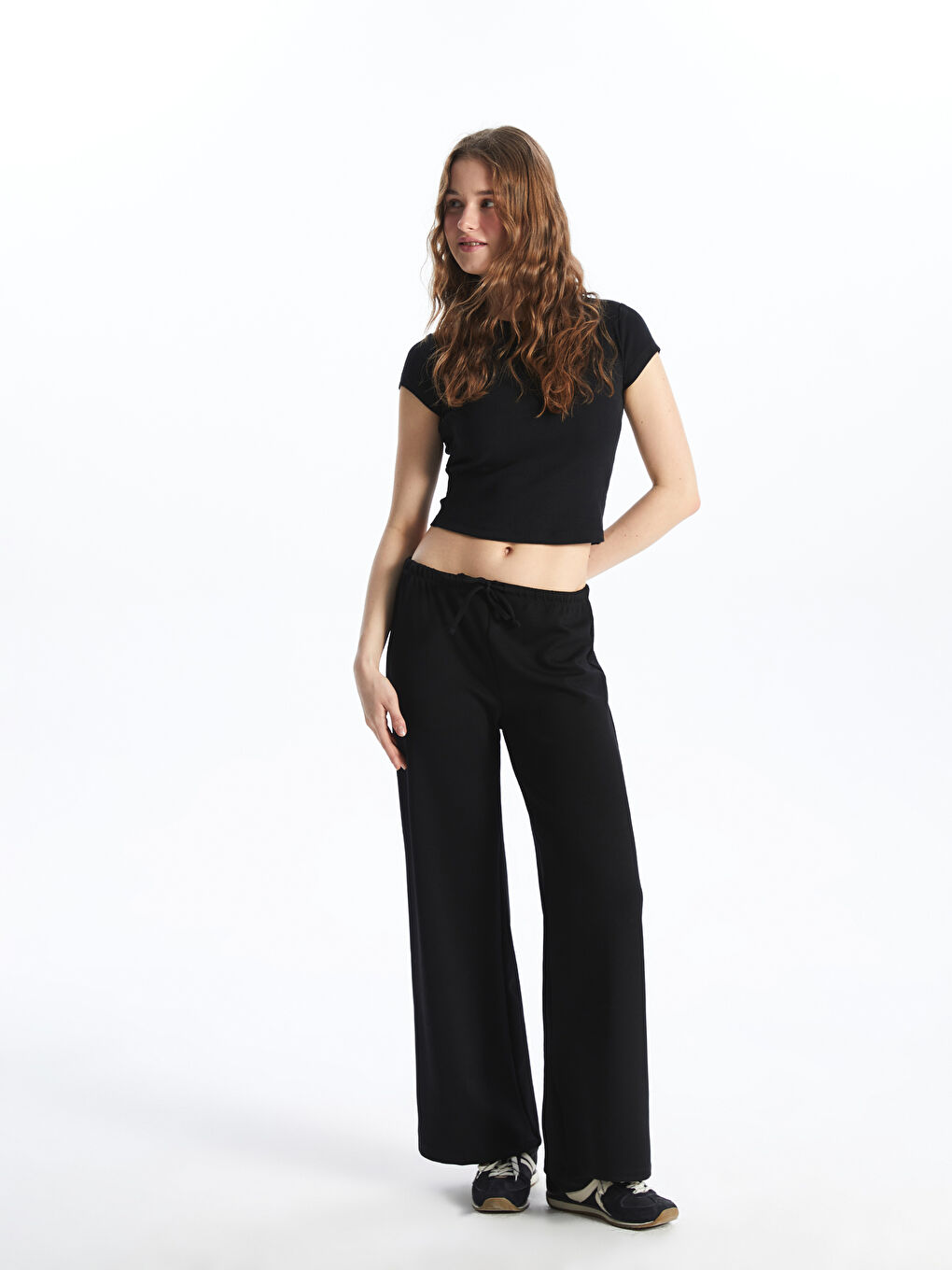Women's Elastic Waist Sweatpants -S5O836Z8-CVL