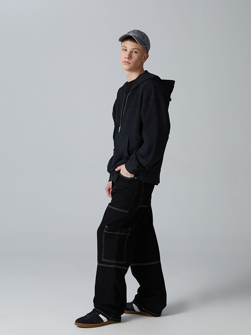 Teenage Boy BLACK Jeans -S5O878Z4-326