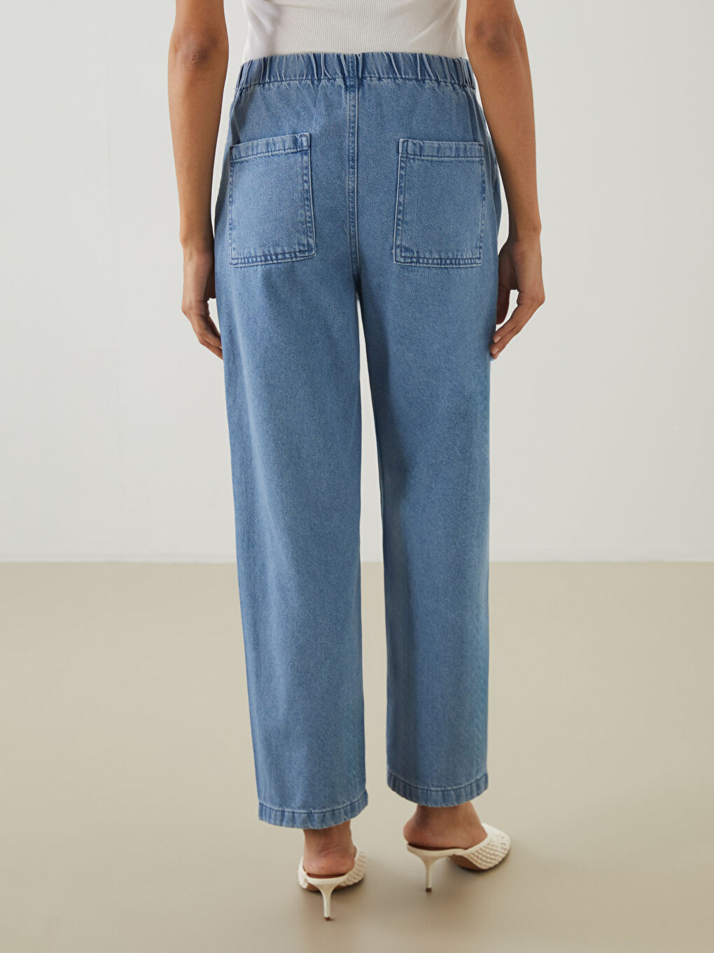 Straight Fit Women's Jeans -S5O931Z8-H45