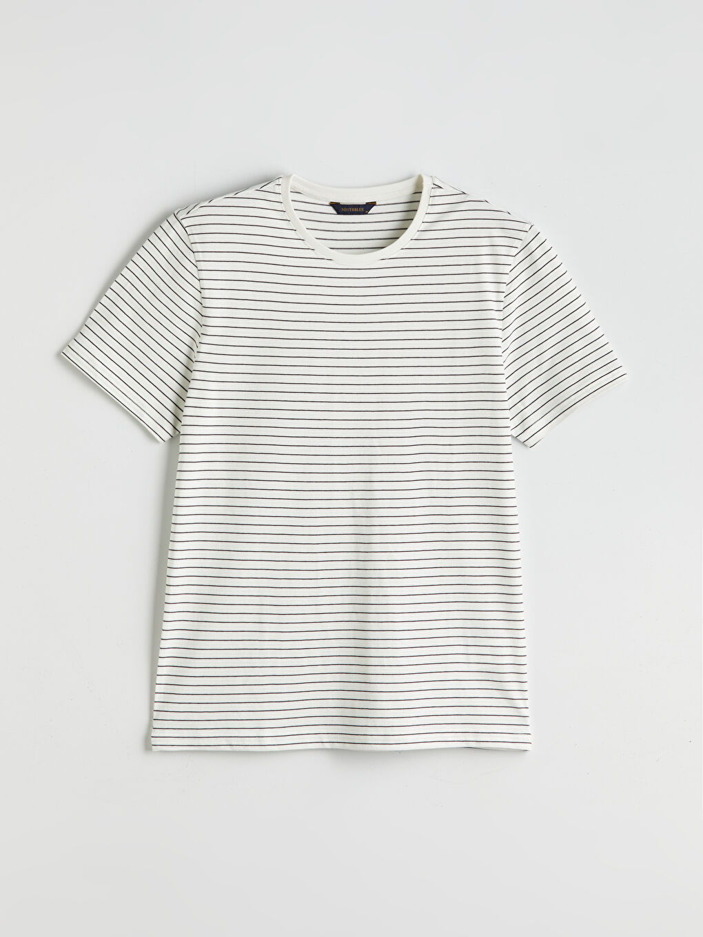 Crew Neck Striped Men's T-Shirt -S5O941Z8-LFC