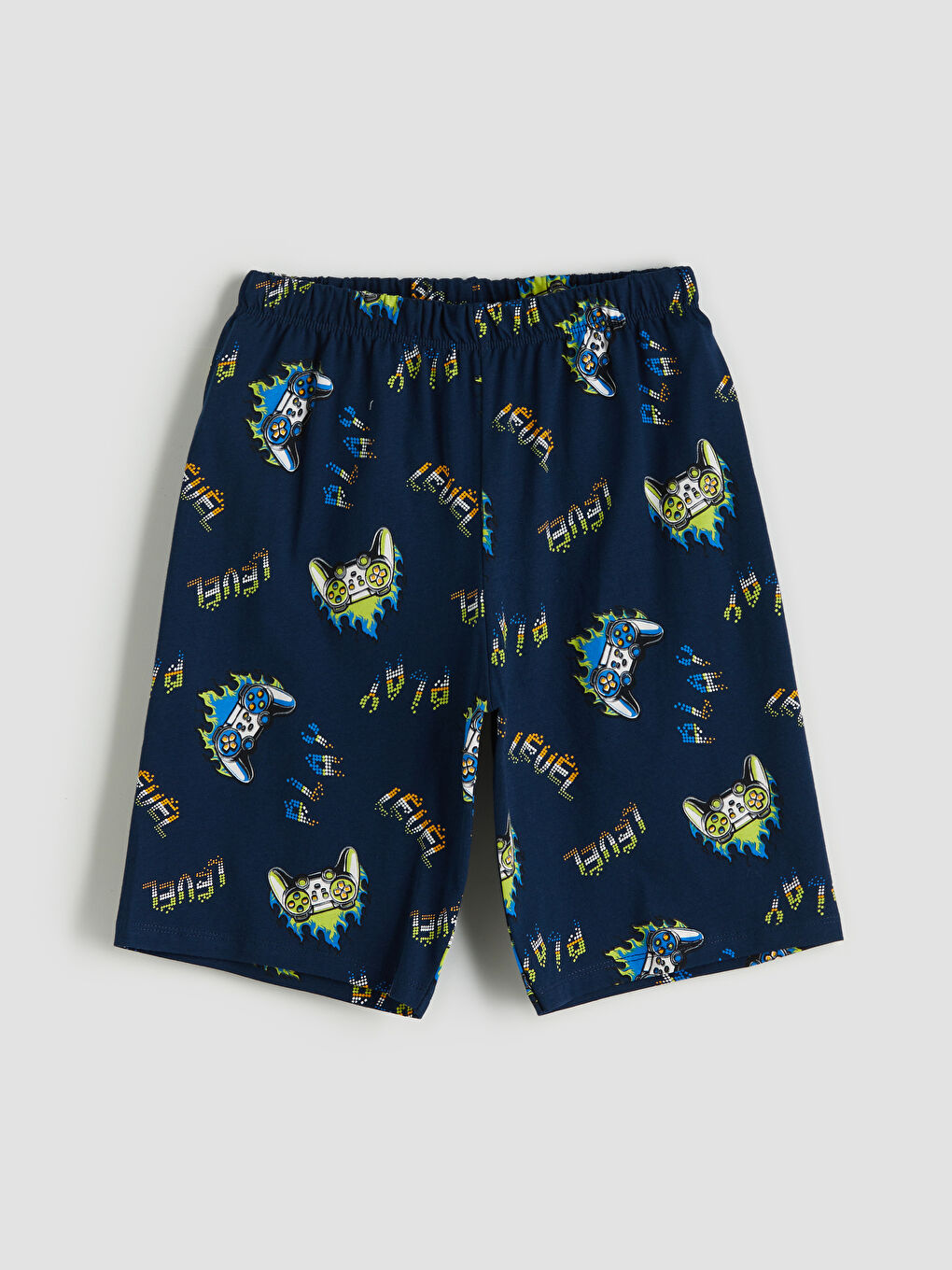 Crew Neck Boys' Shorts Pyjama Set -S5O948Z4-JC7