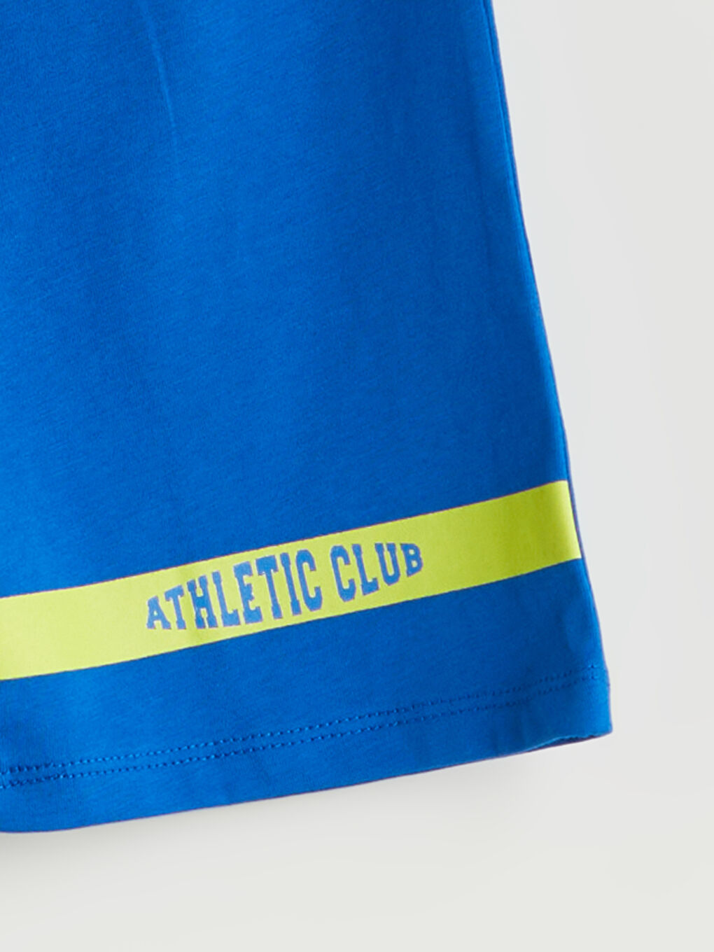 Crew Neck Los Angeles Printed Boys' Shortie Pyjama Set-5