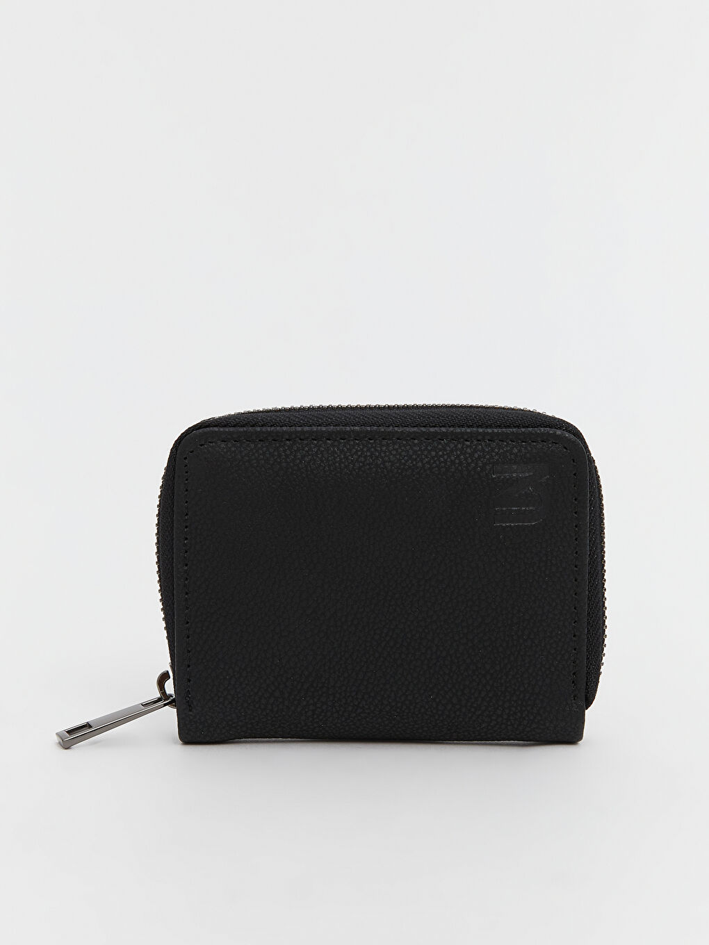 Siyah Deri Görünümlü Erkek Cüzdan