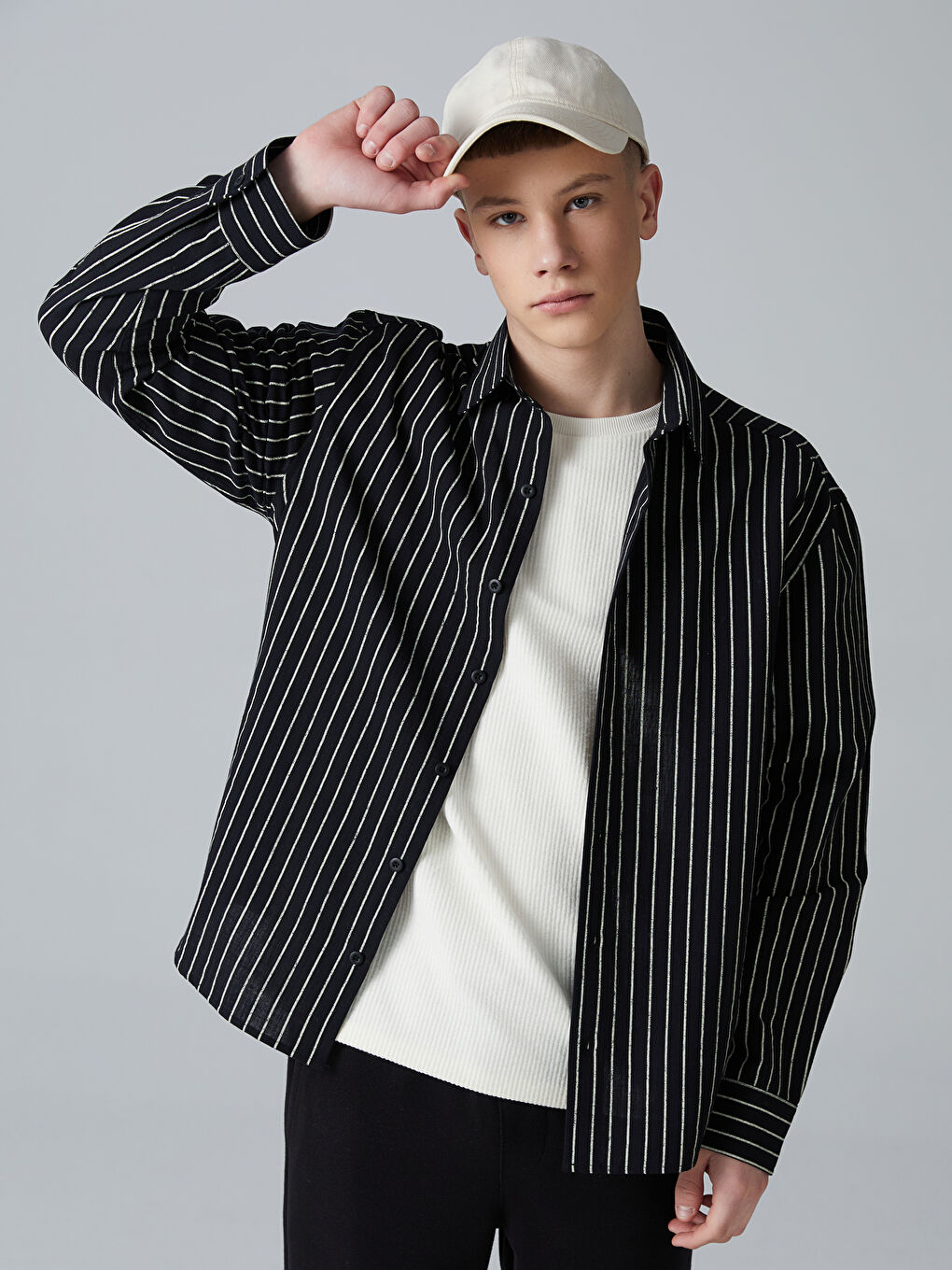 Teenage Boy BLACK Shirt -S5O978Z4-CVL