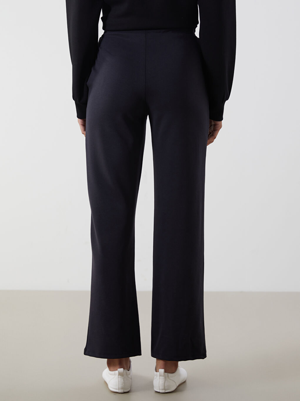 Women's Sweatpants with Elasticated Waist and Modal Blend -S5O983Z8-HJV
