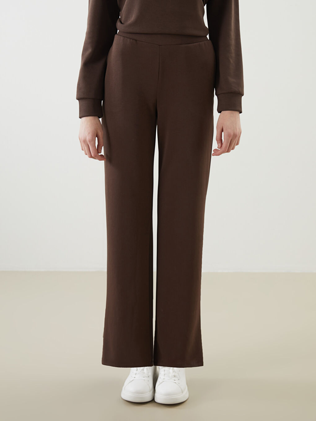 Woman BROWN Sweatpants -S5O983Z8-R3C