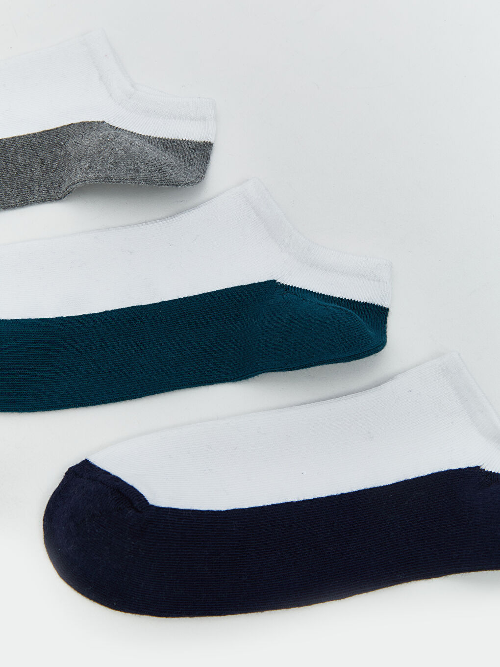 Plain Men's Booties Socks 5 Pack -S5O987Z8-K00