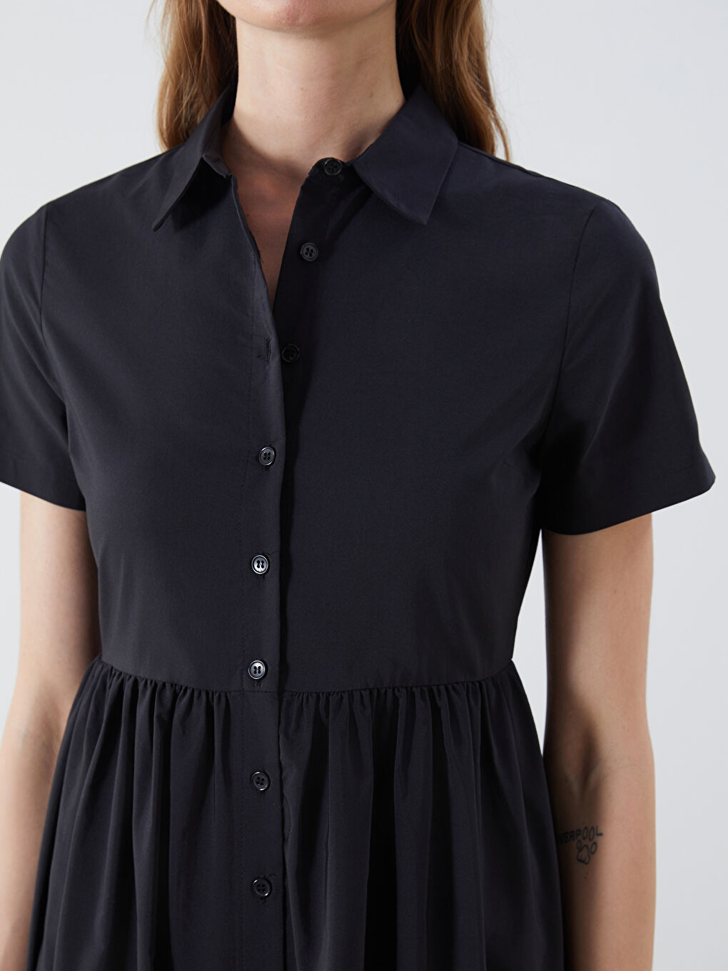 Woman BLACK Shirt Dress -S5O999Z8-CVL