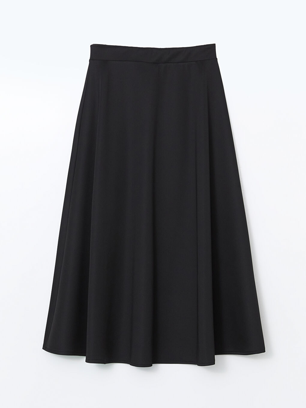 Siyah Beli Lastikli A Kesim Etek-4