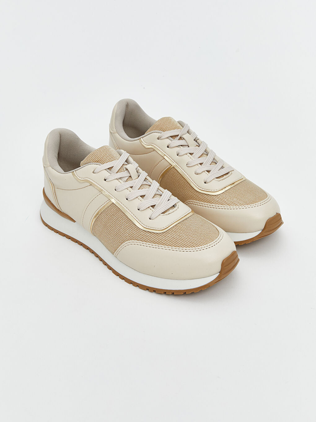 Women's Lace-Up Sneakers -S5OA84Z8-GHW
