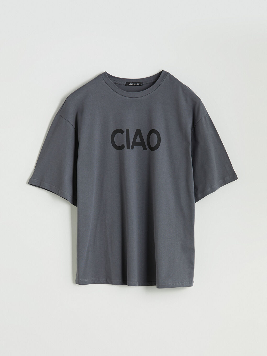 Crew Neck Printed Women's T-Shirt-4