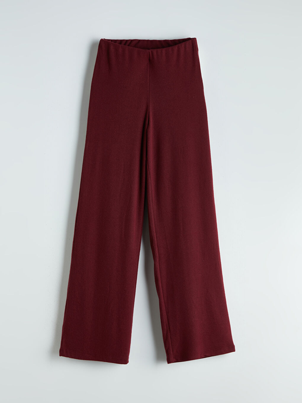 Elastic Waist Wide Leg Women's Knitwear Trousers -S5OA93Z8-D6U