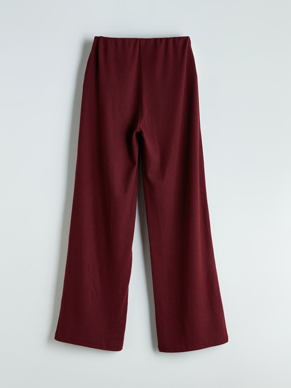 Elastic Waist Wide Leg Women's Knitwear Trousers -S5OA93Z8-D6U