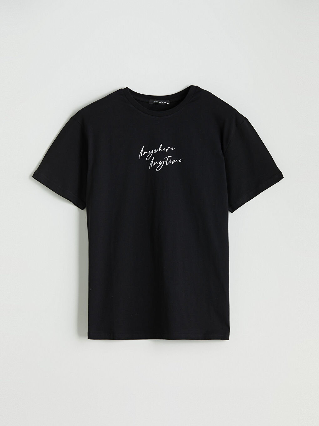 Crew Neck Printed Women's T-Shirt-4