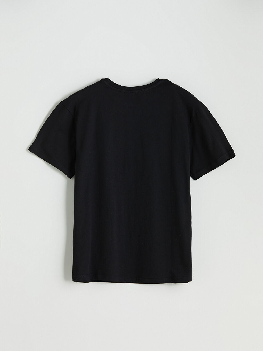 Crew Neck Printed Women's T-Shirt-5