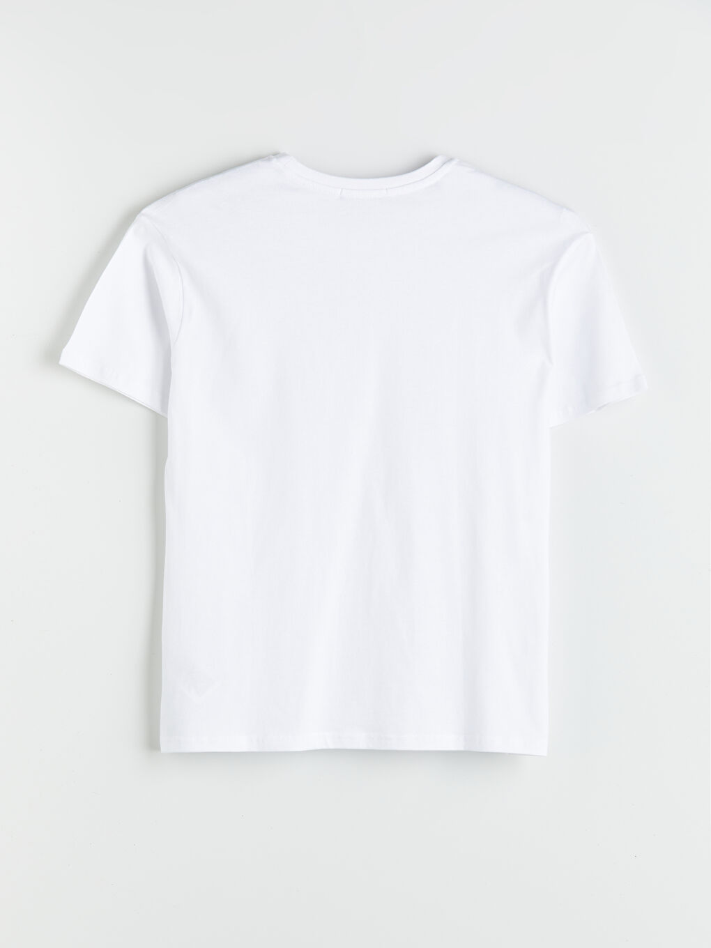 Crew Neck Printed Women's T-Shirt-5