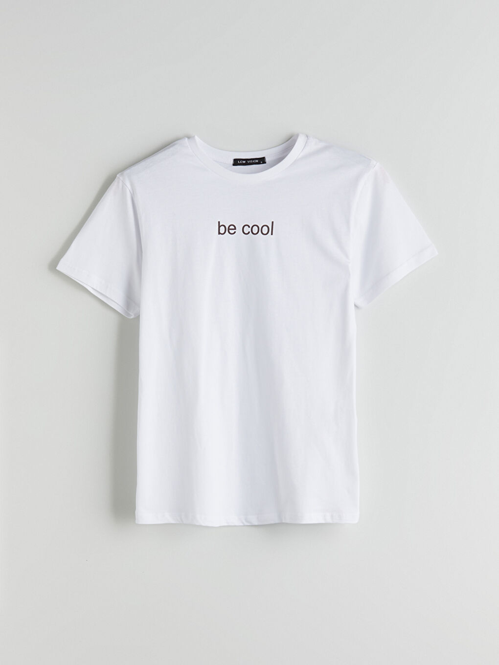 T-shirt Imprimé à Col Rond pour Femmes-4