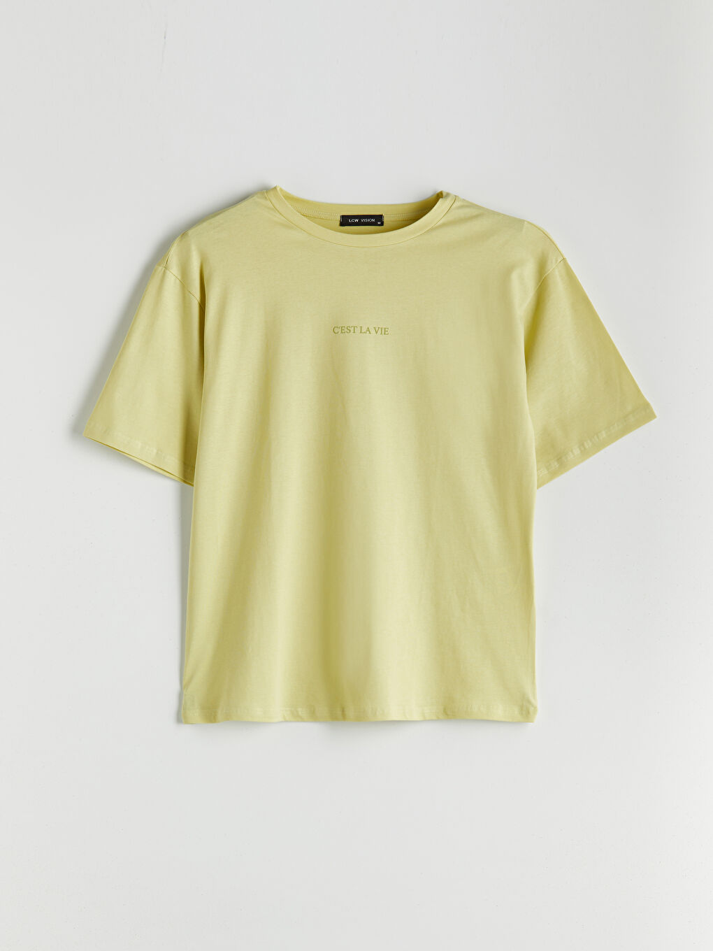 T-shirt Imprimé à Col Rond pour Femmes-4