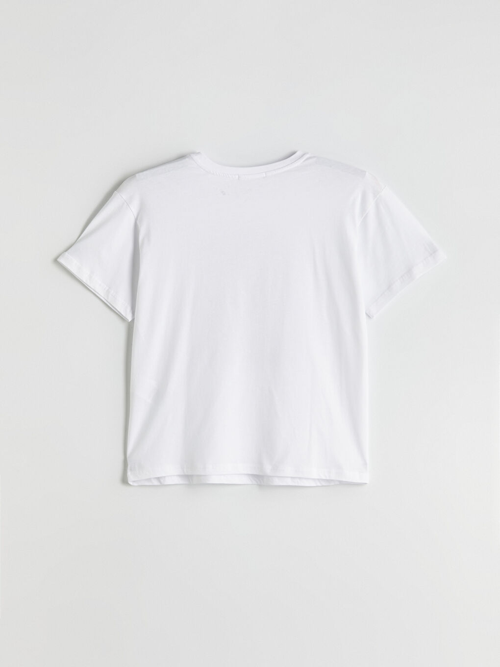 Crew Neck Printed Women's T-Shirt-5
