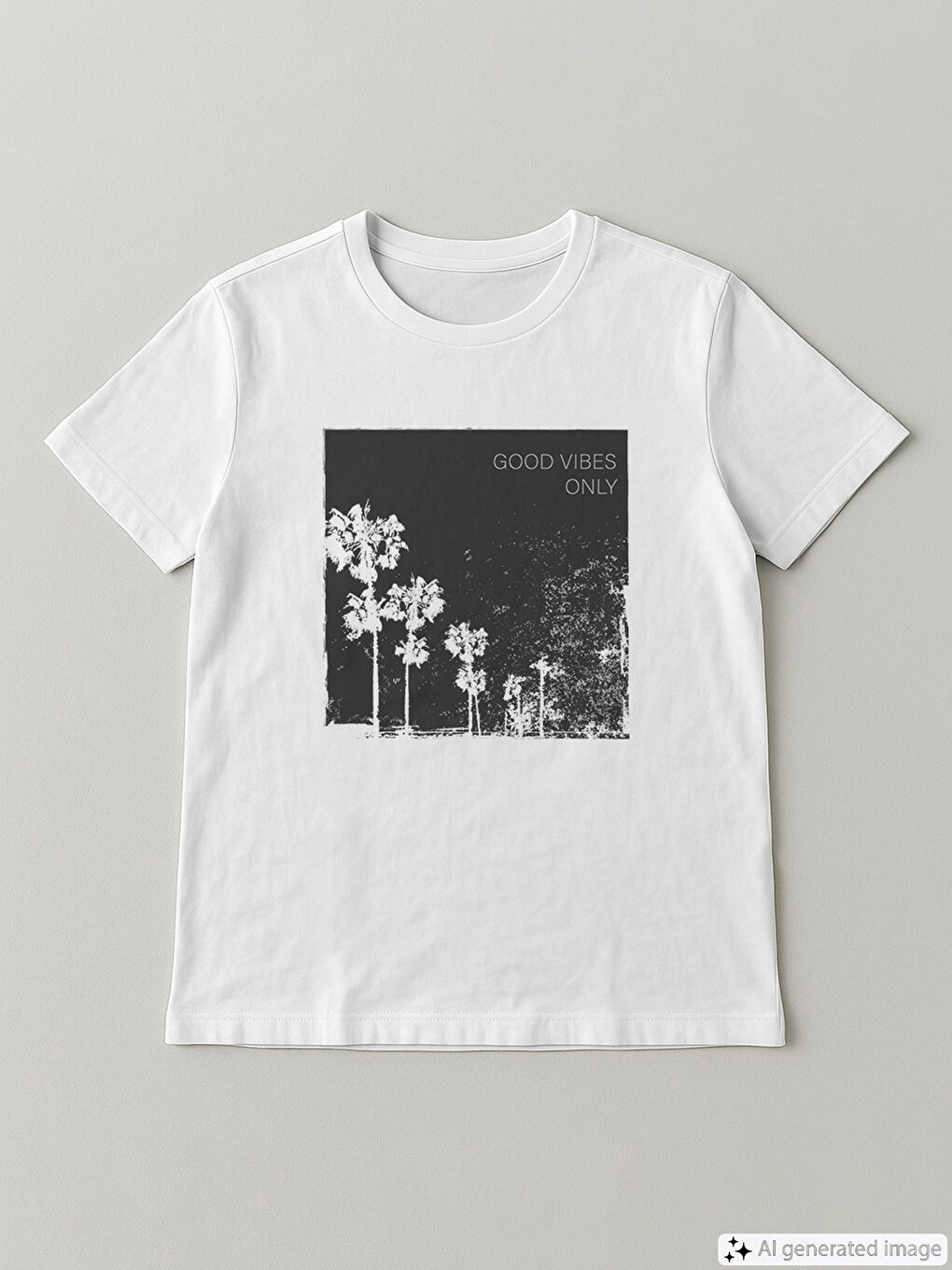 Crew Neck Printed Women's T-Shirt