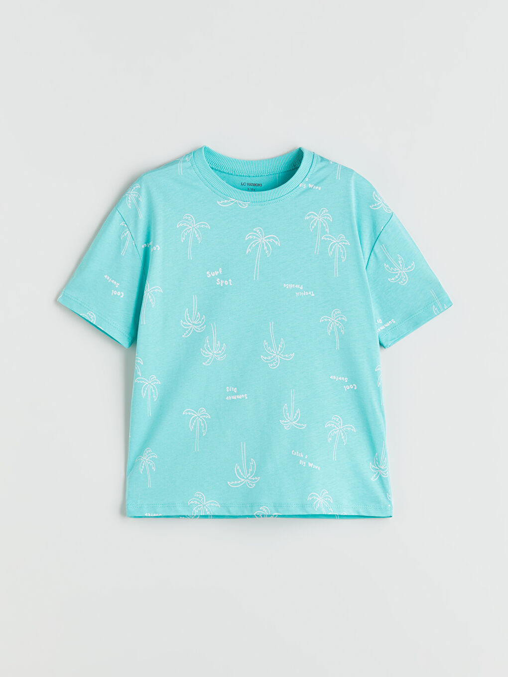 Printed Boys' T-Shirt and Shorts 2 Pack -S5OB38Z1-LTZ