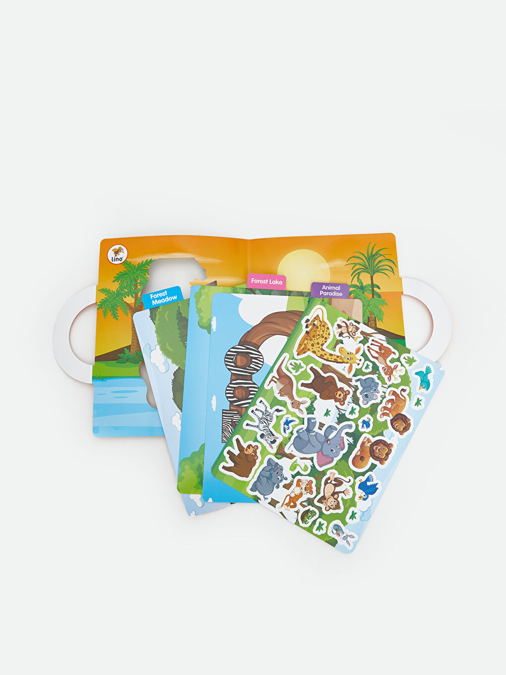 Hayvan Figürlü Sticker Seti-3