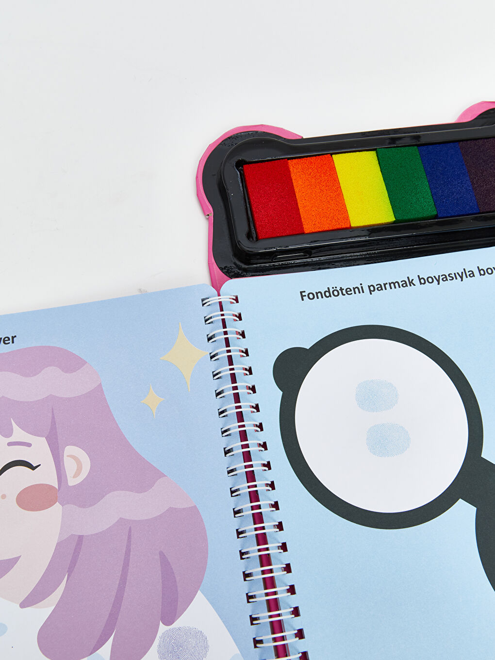 Parmak Boyama Aktivite Kitabı-2