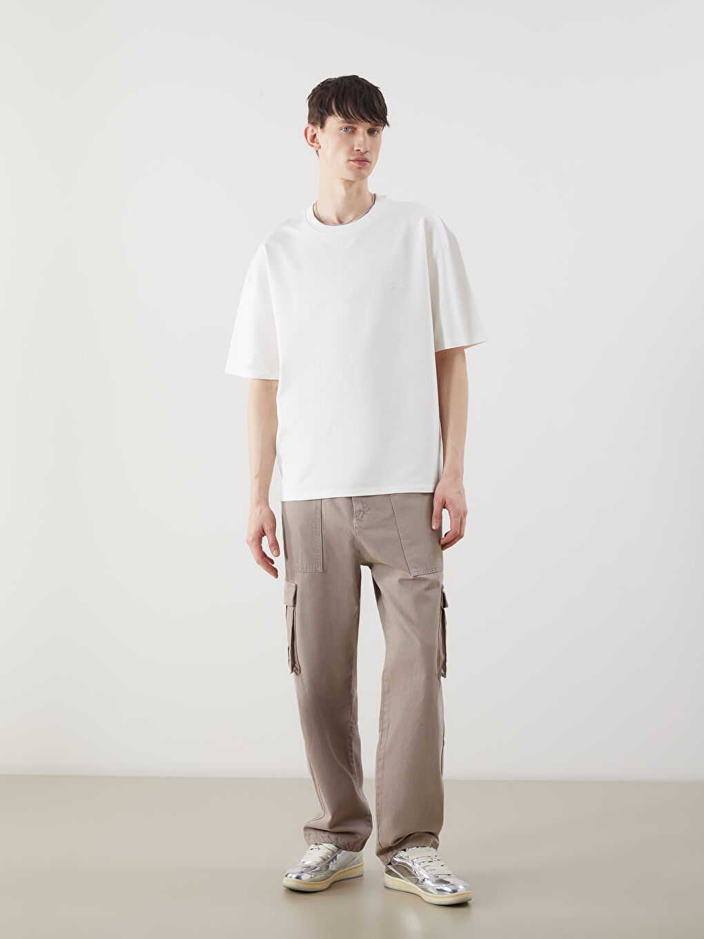 XSIDE Crew Neck Men's T-Shirt -S5OC10Z8-J1F
