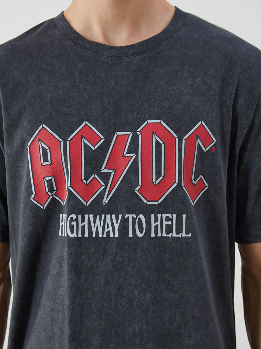 XSIDE Crew Neck Printed Jersey Men's T-Shirt -S5OC14Z8-HZX