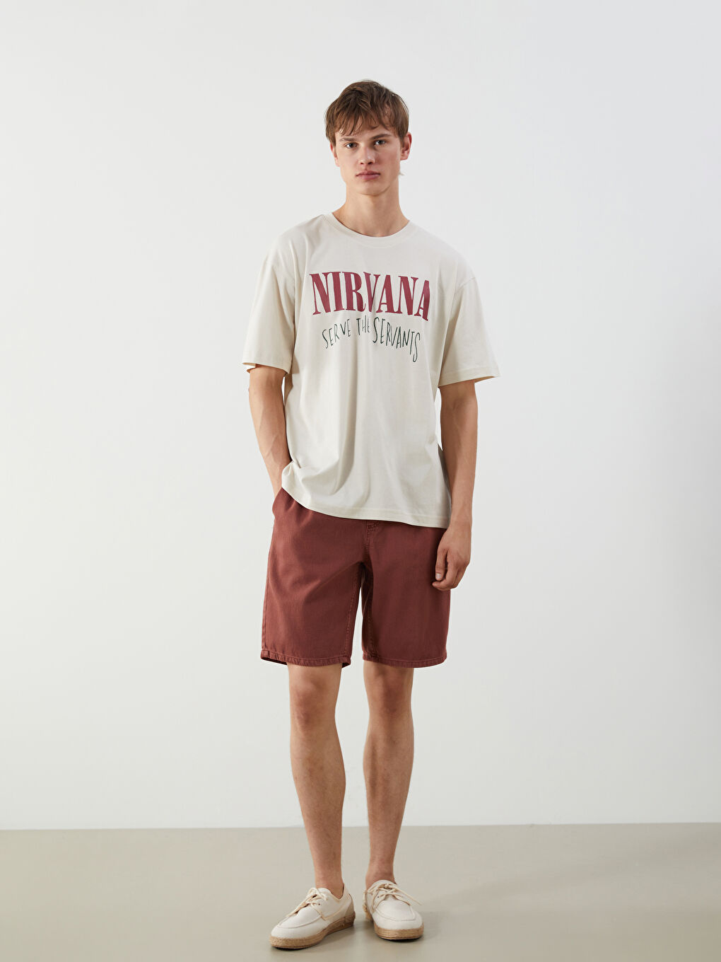 Man BEIGE T-Shirt -S5OC22Z8-YJL